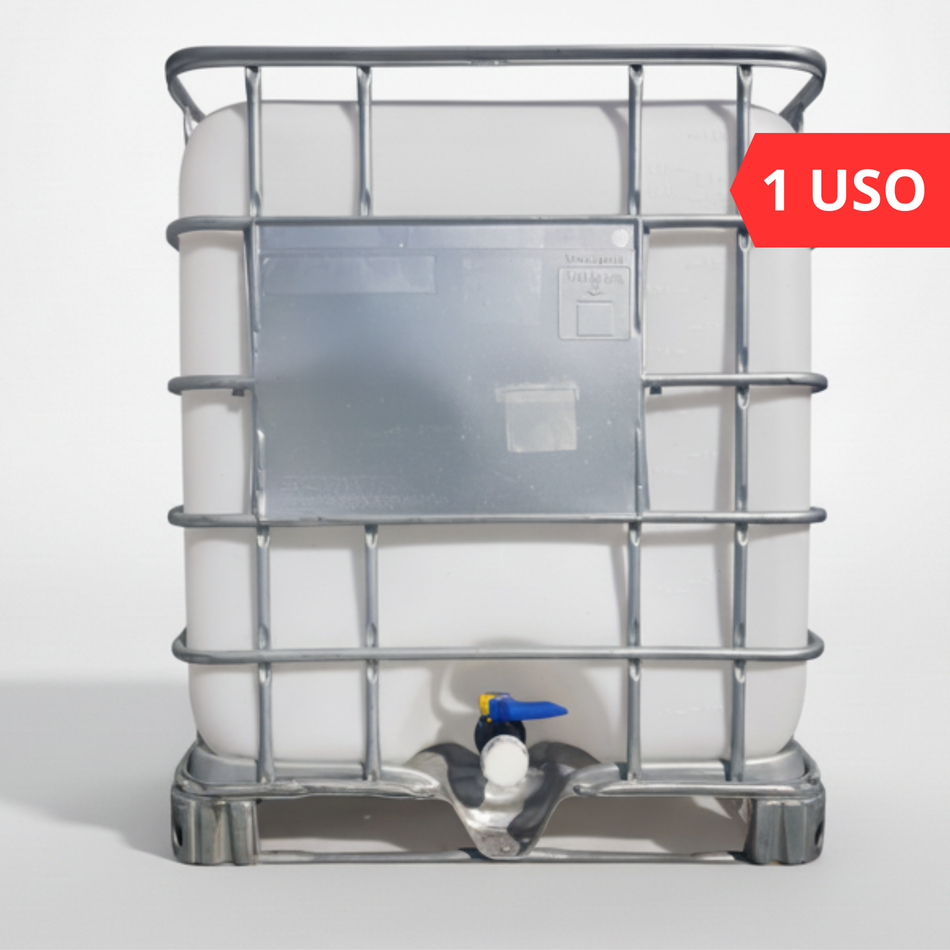 Estanque IBC 1.000 Litros Grado Alimenticio - 1.ª Selección