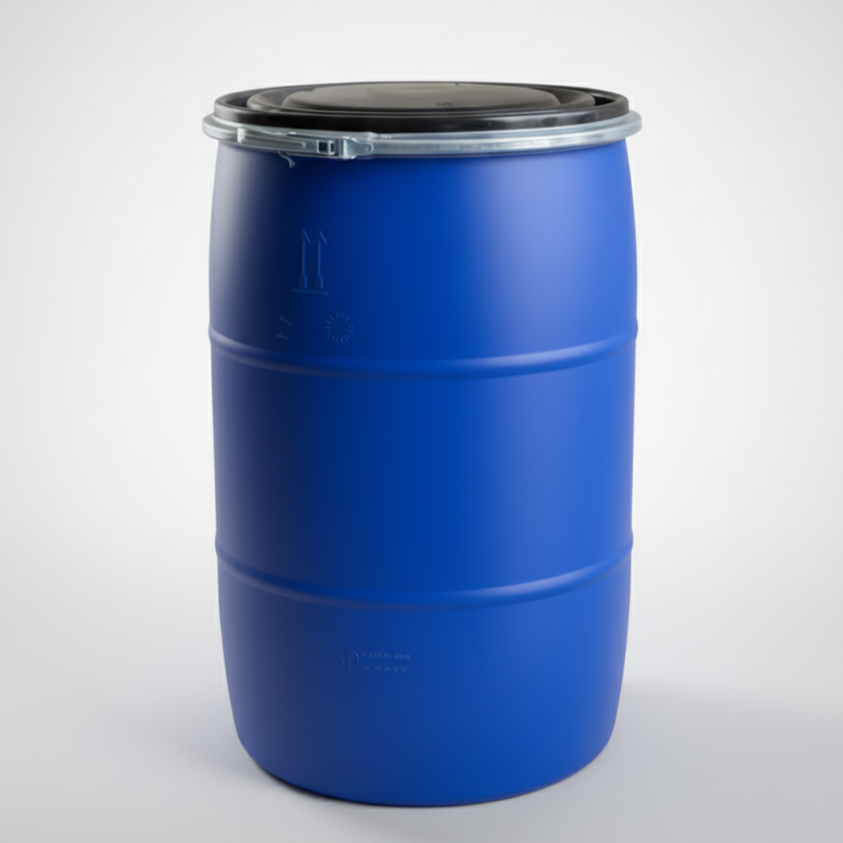 Tambor Plástico 200 Litros Boca Ancha