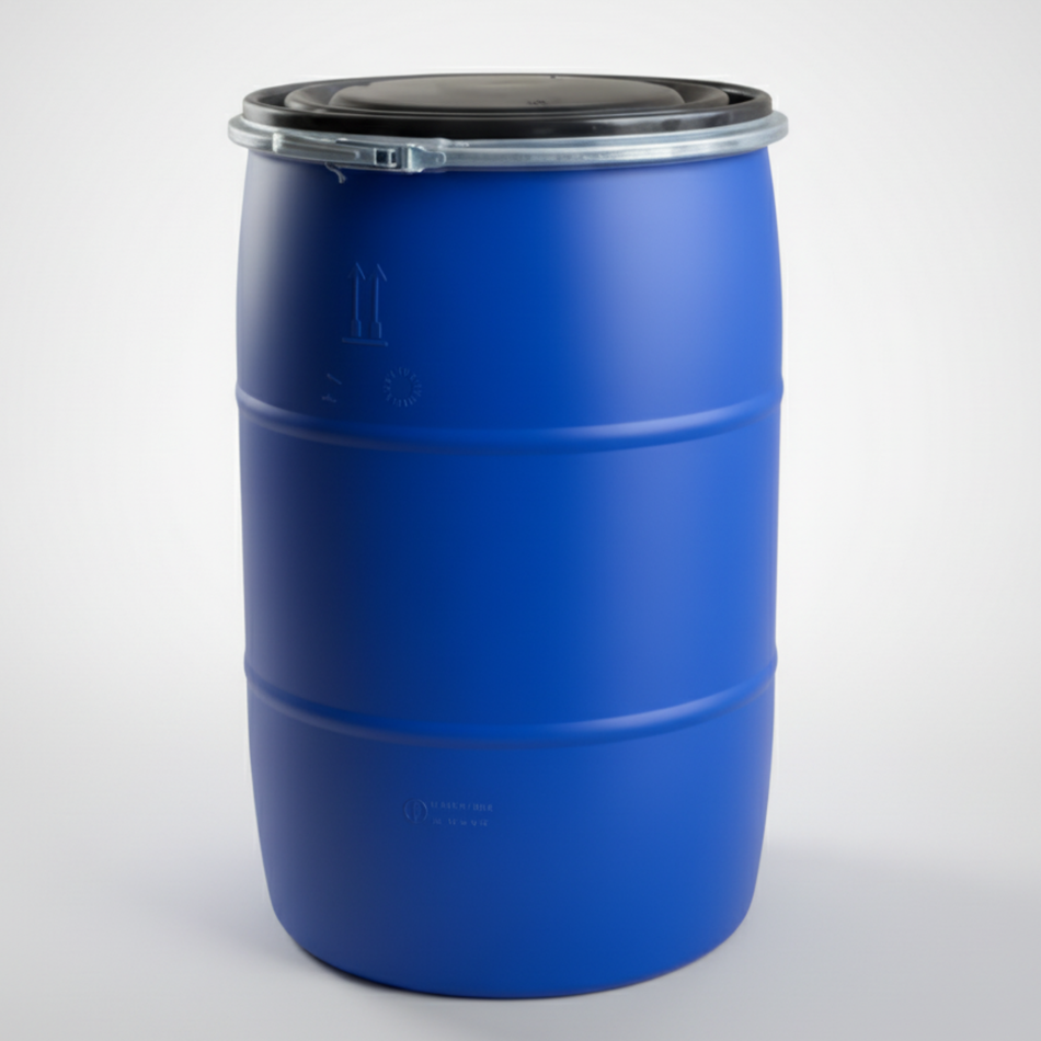 Tambor plástico 220 Litros boca ancha